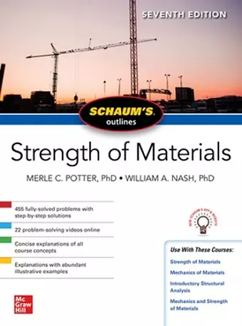 Schaum's Outline of Strength of Materials, Seventh Edition cover