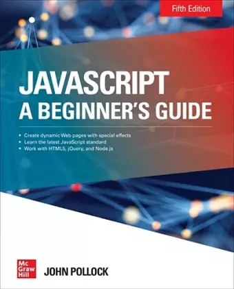 JavaScript: A Beginner's Guide, Fifth Edition cover