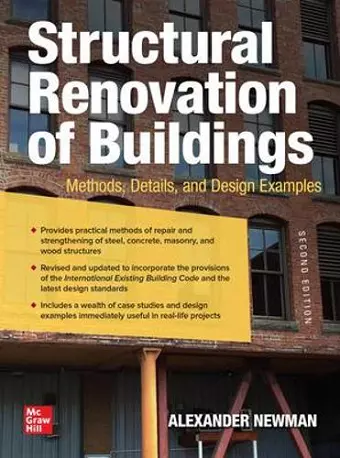 Structural Renovation of Buildings: Methods, Details, and Design Examples, Second Edition cover