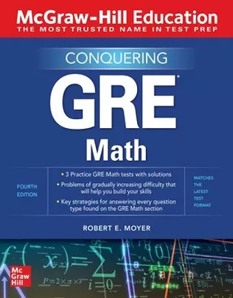 McGraw-Hill Education Conquering GRE Math, Fourth Edition cover