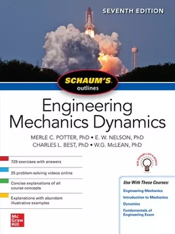 Schaum's Outline of Engineering Mechanics Dynamics, Seventh Edition cover