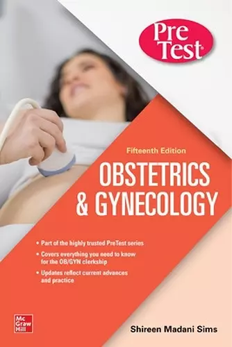 PreTest Obstetrics & Gynecology, Fifteenth Edition cover