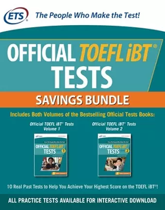 Official TOEFL iBT Tests Savings Bundle, Second Edition cover