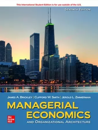 ISE Managerial Economics & Organizational Architecture cover