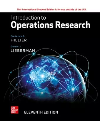 ISE Introduction to Operations Research cover