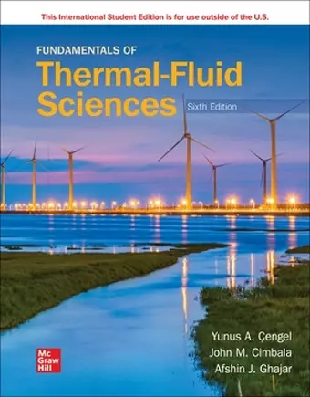 Fundamentals of Thermal-Fluid Sciences ISE cover