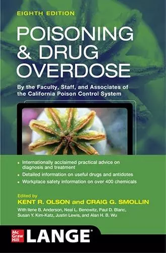 Poisoning and Drug Overdose, Eighth Edition cover