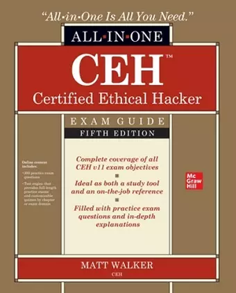 CEH Certified Ethical Hacker All-in-One Exam Guide, Fifth Edition cover