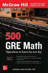 500 GRE Math Questions to Know by Test Day, Second Edition cover