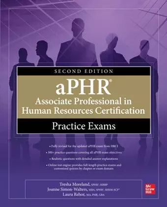 aPHR Associate Professional in Human Resources Certification Practice Exams, Second Edition cover