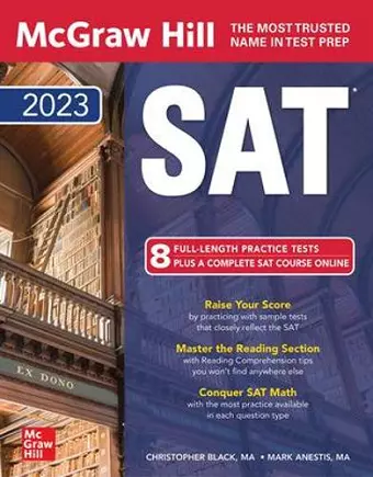 McGraw Hill SAT 2023 cover