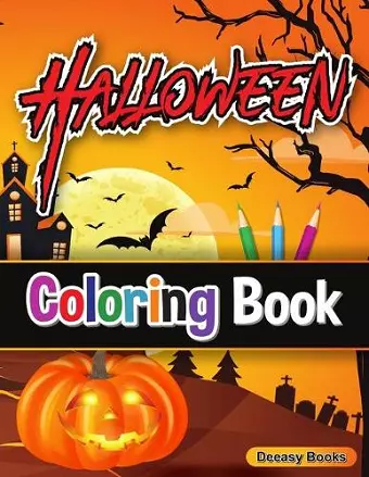 Halloween Coloring Book cover