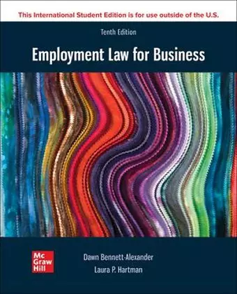 Employment Law for Business ISE cover