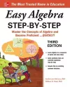 Easy Algebra Step-by-Step, Third Edition cover