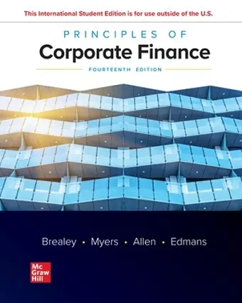 Principles of Corporate Finance ISE cover