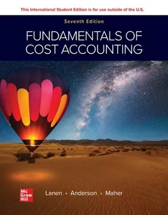 Fundamentals of Cost Accounting ISE cover