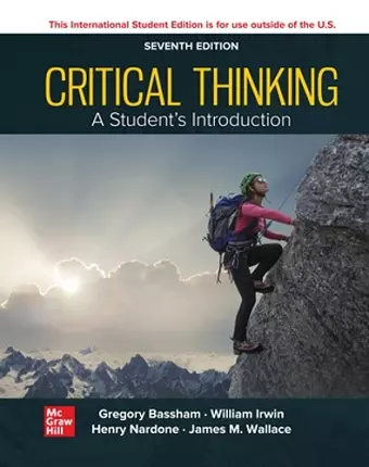 Critical Thinking: A Students Introduction ISE cover