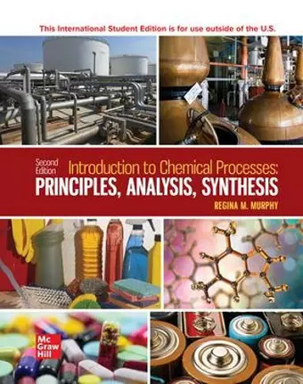 Introduction to Chemical Processes: Principles Analysis Synthesis ISE cover