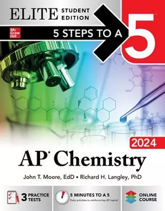 5 Steps to a 5: AP Chemistry 2024 Elite Student Edition cover