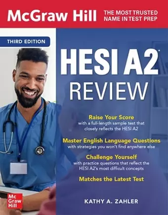 McGraw Hill HESI A2 Review, Third Edition cover