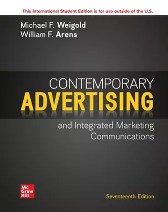 Contemporary Advertising ISE cover