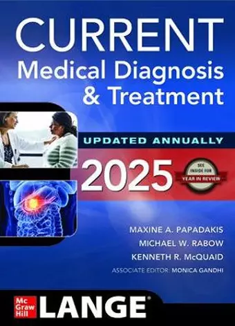 CURRENT Medical Diagnosis and Treatment 2025 cover