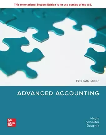 Advanced Accounting ISE cover