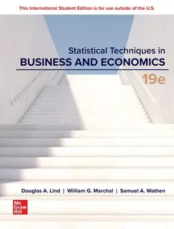 Statistical Techniques in Business and Economics ISE cover