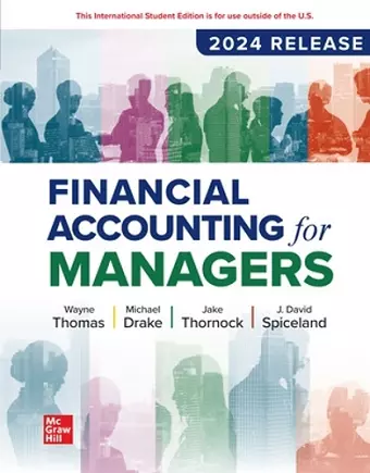 Financial Accounting for Managers: 2024 Release ISE cover