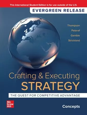 Crafting and Executing Strategy: Concepts: 2024 Release ISE cover