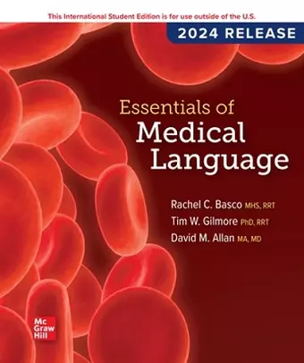 Essentials of Medical Language: 2024 Release ISE cover