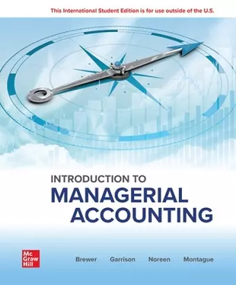 Introduction to Managerial Accounting: 2024 Release ISE cover