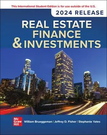 Real Estate Finance & Investments: 2024 Release ISE cover