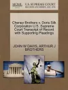 Cheney Brothers V. Doris Silk Corporation U.S. Supreme Court Transcript of Record with Supporting Pleadings cover