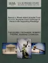 Atwood V. Rhode Island Hospital Trust Co U.S. Supreme Court Transcript of Record with Supporting Pleadings cover