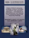 Estate of Gilliat G. Schroeder, Deceased, Louisa R. Schroeder and Helen S. Croll, Executors, Petitioners, V. Commissioner of Internal Revenue. U.S. Supreme Court Transcript of Record with Supporting Pleadings cover