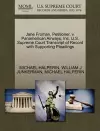 Jane Froman, Petitioner, V. Panamerican Airways, Inc. U.S. Supreme Court Transcript of Record with Supporting Pleadings cover