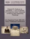 Edward R. Fields et al., Appellants, V. City of Fairfield. U.S. Supreme Court Transcript of Record with Supporting Pleadings cover