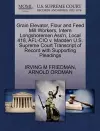 Grain Elevator, Flour and Feed Mill Workers, Intern Longshoremen Ass'n, Local 418, AFL-CIO V. Madden U.S. Supreme Court Transcript of Record with Supporting Pleadings cover