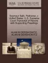 Seymour Salb, Petitioner, V. United States. U.S. Supreme Court Transcript of Record with Supporting Pleadings cover