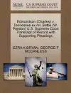 Edmundson (Charles) V. Tennessee Ex Rel. Battle (W. Preston) U.S. Supreme Court Transcript of Record with Supporting Pleadings cover