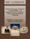 Antranik Paroutian, Petitioner, V. United States. U.S. Supreme Court Transcript of Record with Supporting Pleadings cover