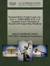 Braswell Motor Freight Lines, Inc., et al. V. United States et al. U.S. Supreme Court Transcript of Record with Supporting Pleadings cover