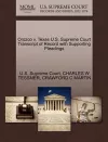 Orozco V. Texas U.S. Supreme Court Transcript of Record with Supporting Pleadings cover