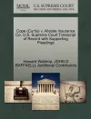 Cope (Curtis) V. Allstate Insurance Co. U.S. Supreme Court Transcript of Record with Supporting Pleadings cover