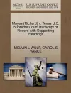 Mayes (Richard) V. Texas U.S. Supreme Court Transcript of Record with Supporting Pleadings cover