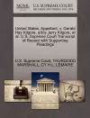 United States, Appellant, V. Gerald Hay Kilgore, A/K/A Jerry Kilgore, Et Al. U.S. Supreme Court Transcript of Record with Supporting Pleadings cover
