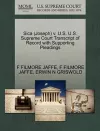 Sica (Joseph) V. U.S. U.S. Supreme Court Transcript of Record with Supporting Pleadings cover