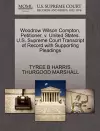 Woodrow Wilson Compton, Petitioner, V. United States. U.S. Supreme Court Transcript of Record with Supporting Pleadings cover