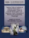 Yakima Tribe of Indians of Yakima Reservation V. Confederated Tribes of Colville Reservation U.S. Supreme Court Transcript of Record with Supporting Pleadings cover